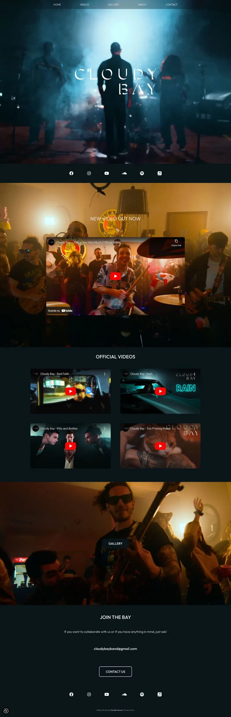 A screenshot of web page